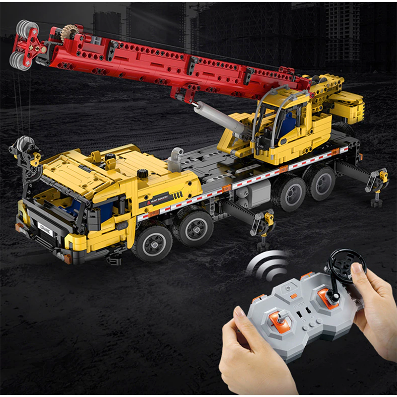 Remote Controlled Crane 1831pcs