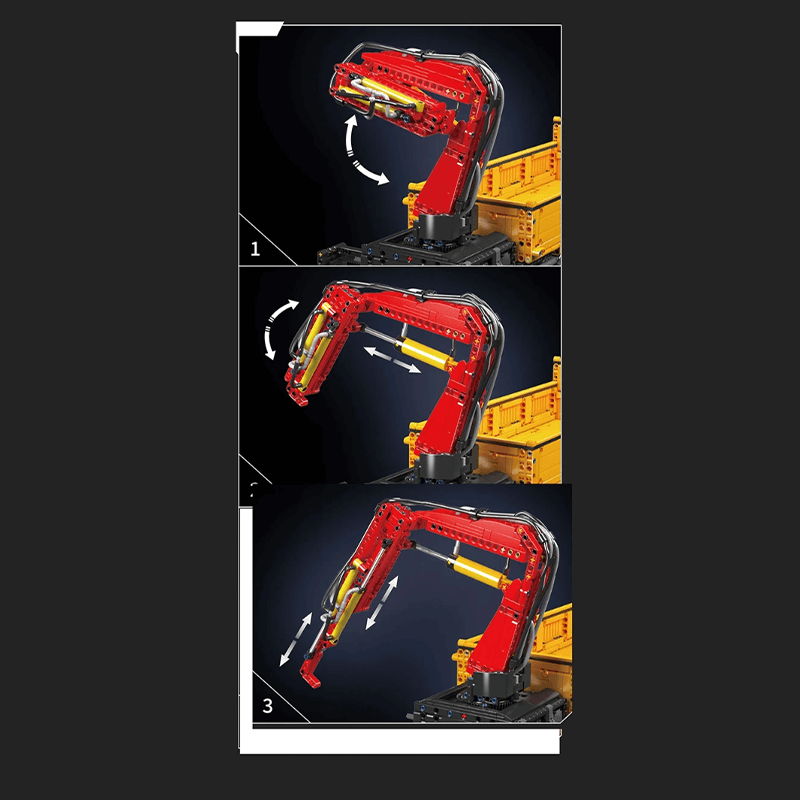 Remote Controlled Crane Truck 4011pcs