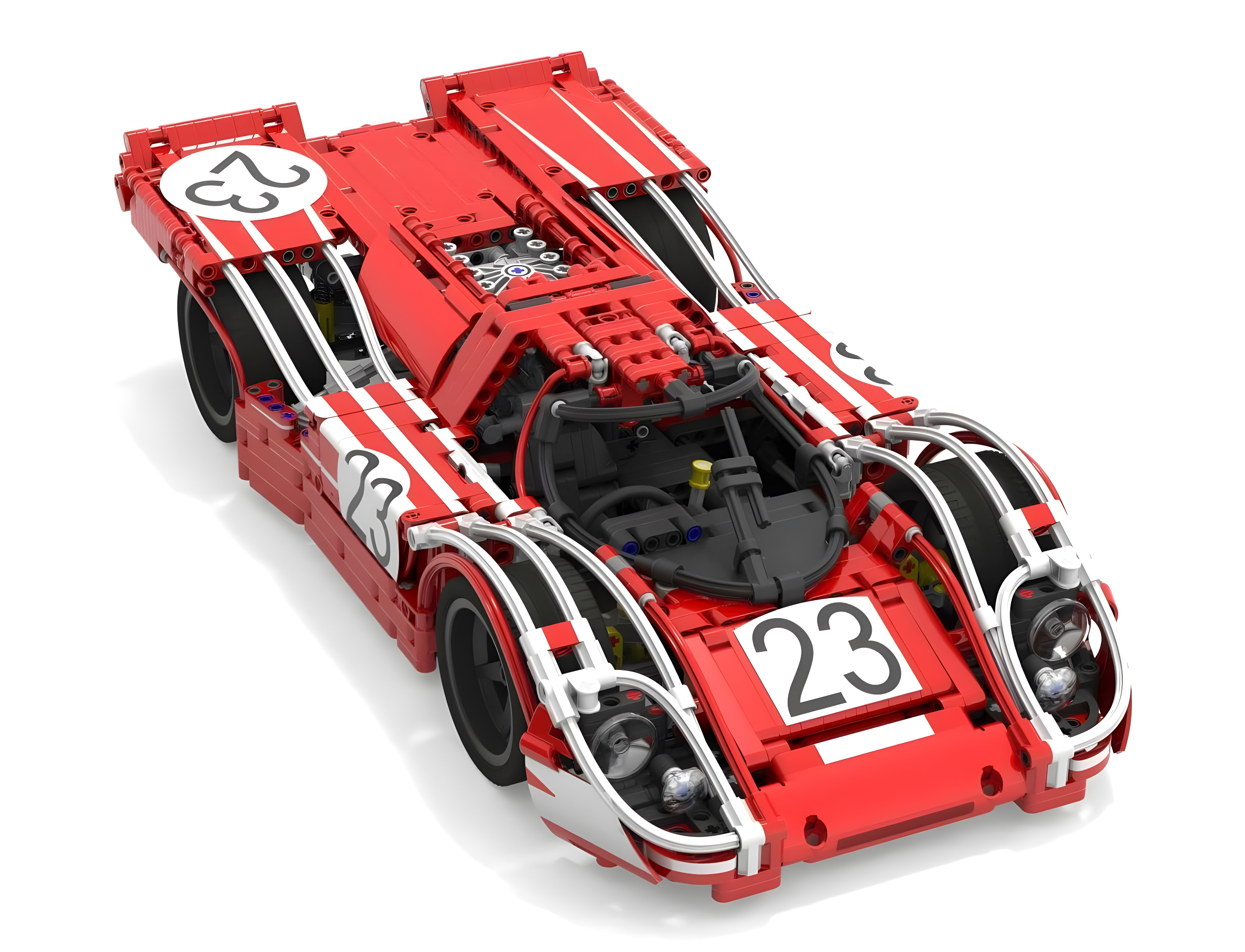 1970 Le Mans Race Car 1895pcs