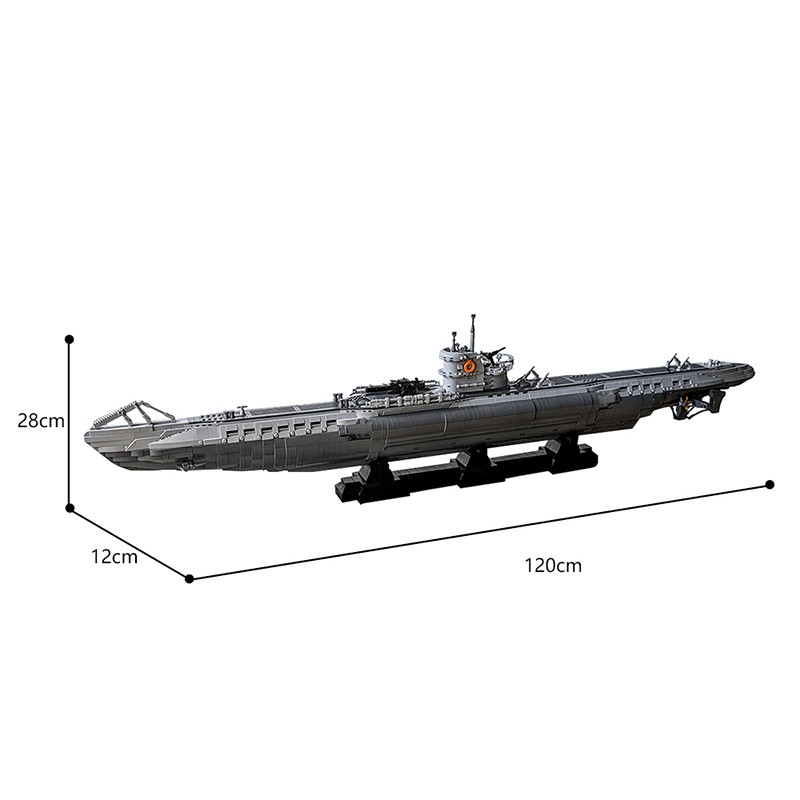 U-Boat Type VIIC 4565pcs