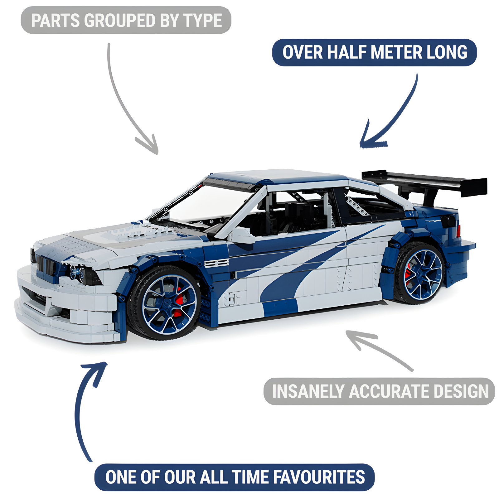 The Ultimate E46 GTR 5049pcs