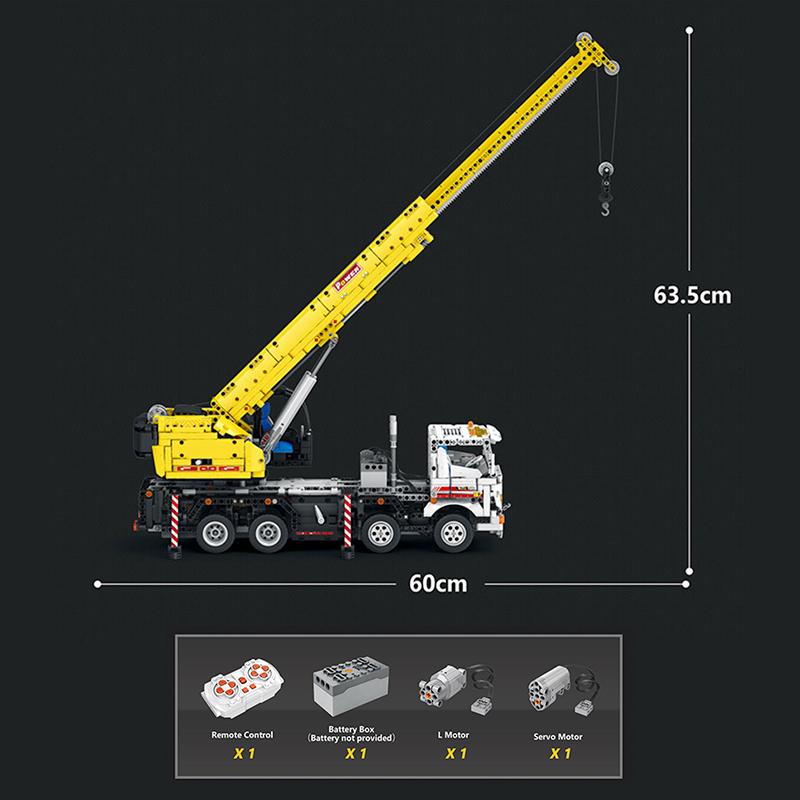 Remote Controlled Crane Truck 2205pcs