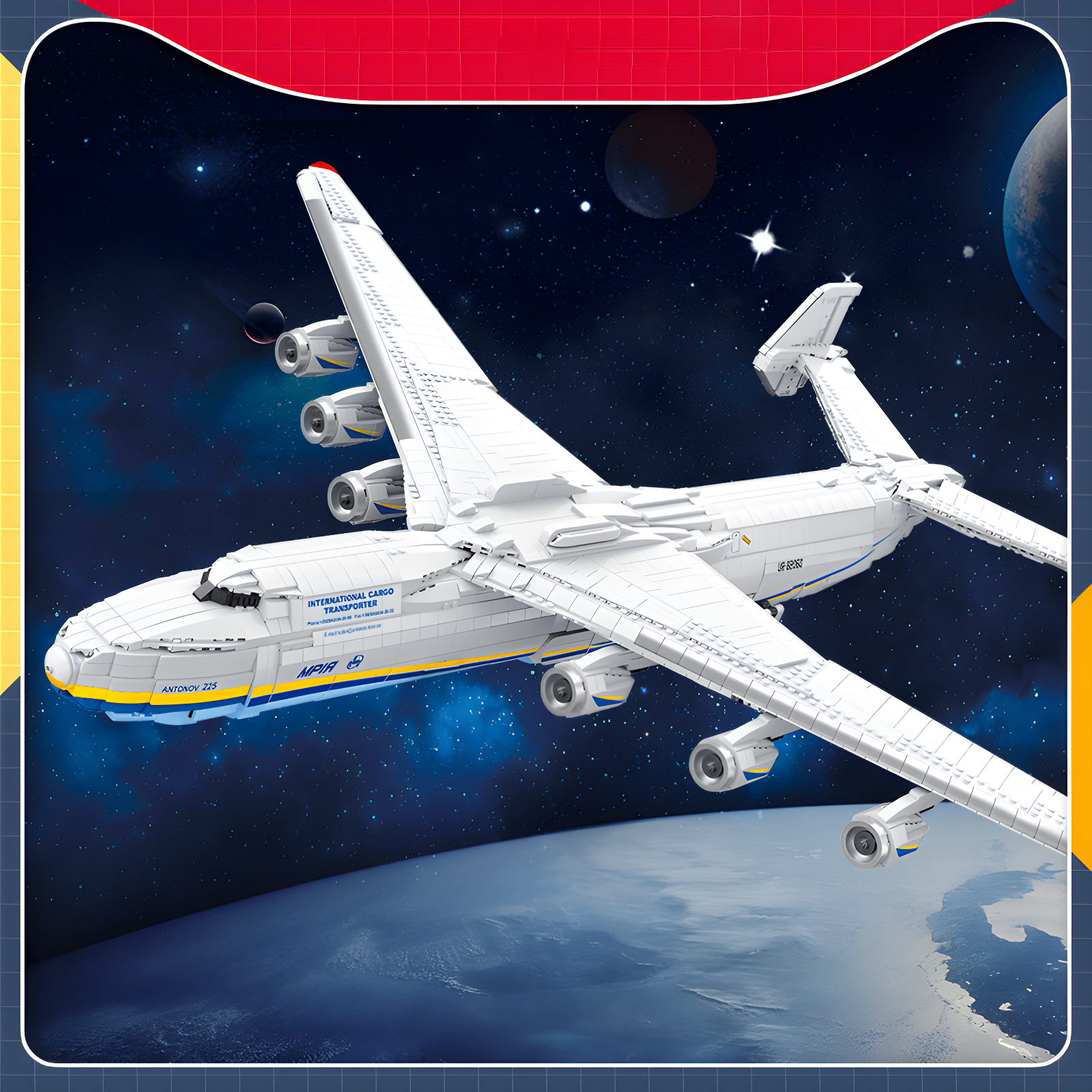 The Ultimate Antonov 225 With Stand 5349pcs