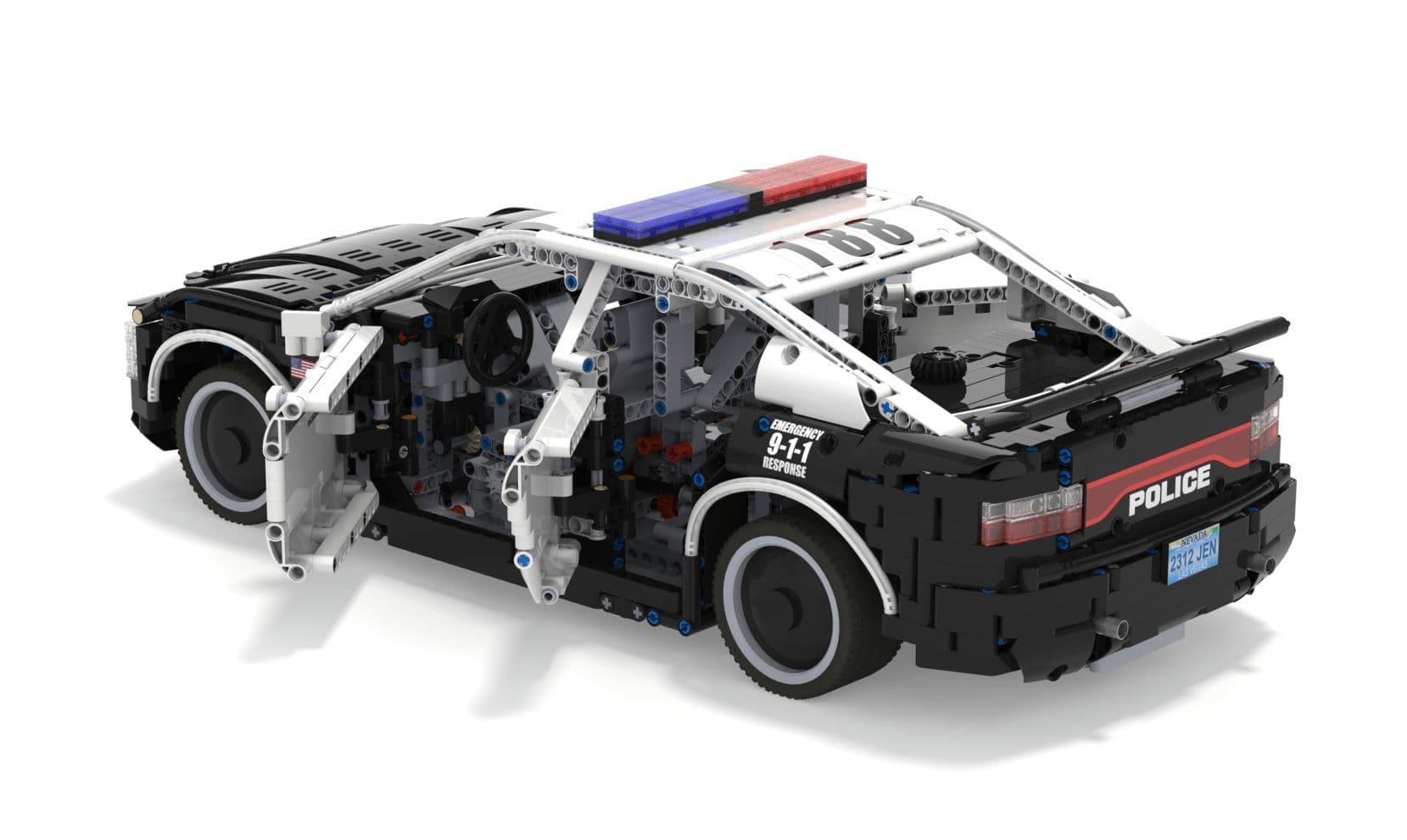 2020 Police Car 2855pcs