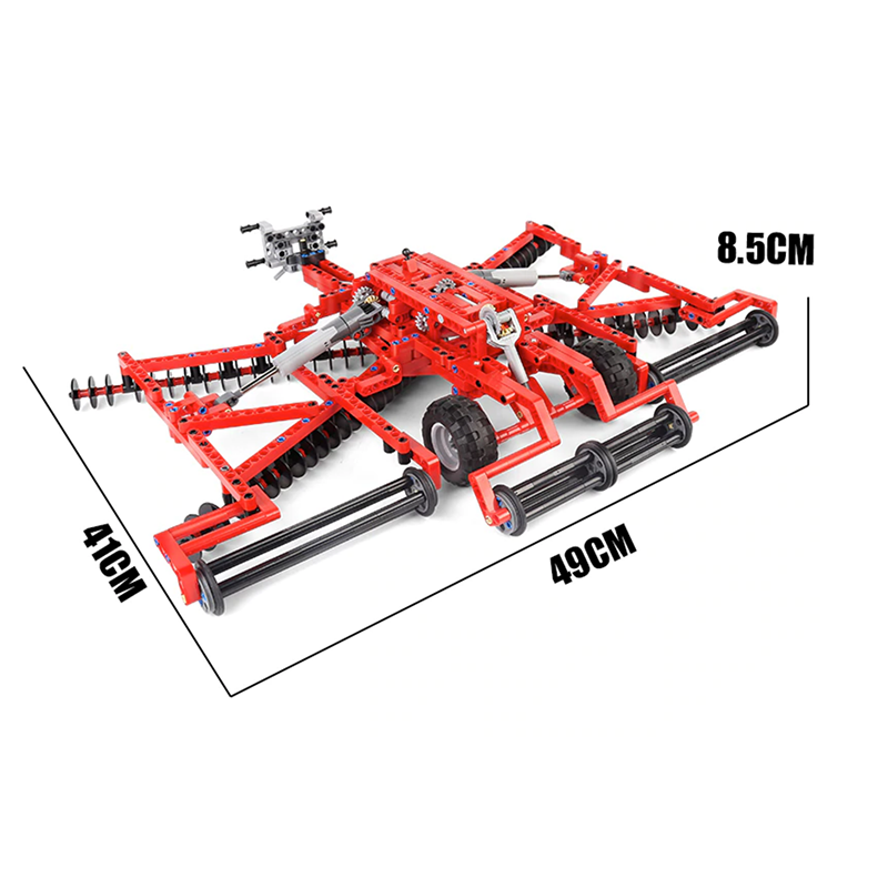 Remote Controlled Tractor 2596pcs