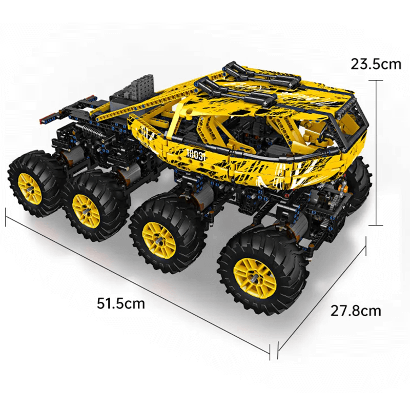 The Ultimate 8 Wheel Drive Off Roader 1961pcs