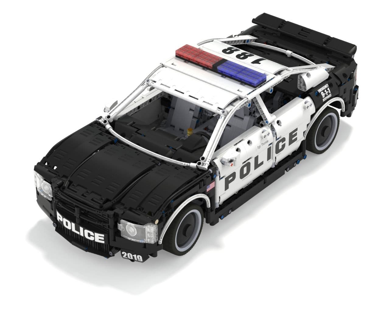 2020 Police Car 2855pcs