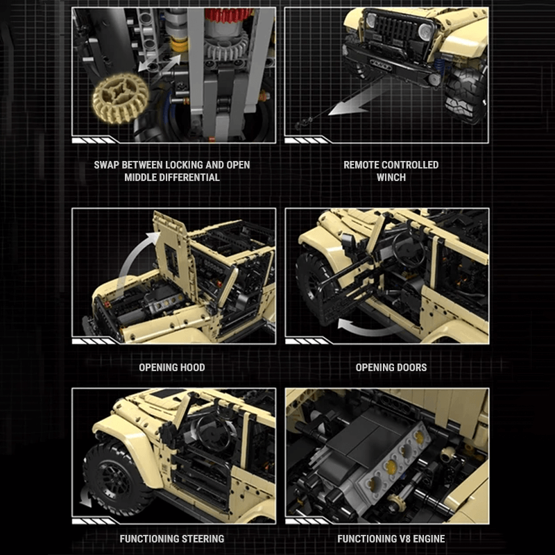 The Ultimate Off Roader 3620pcs