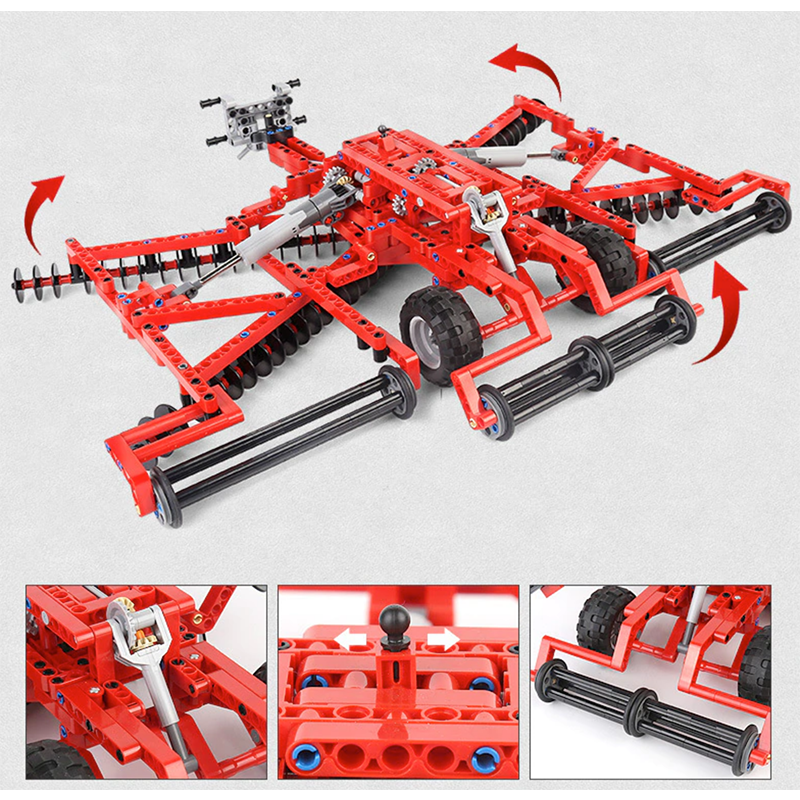 Remote Controlled Tractor 2716pcs