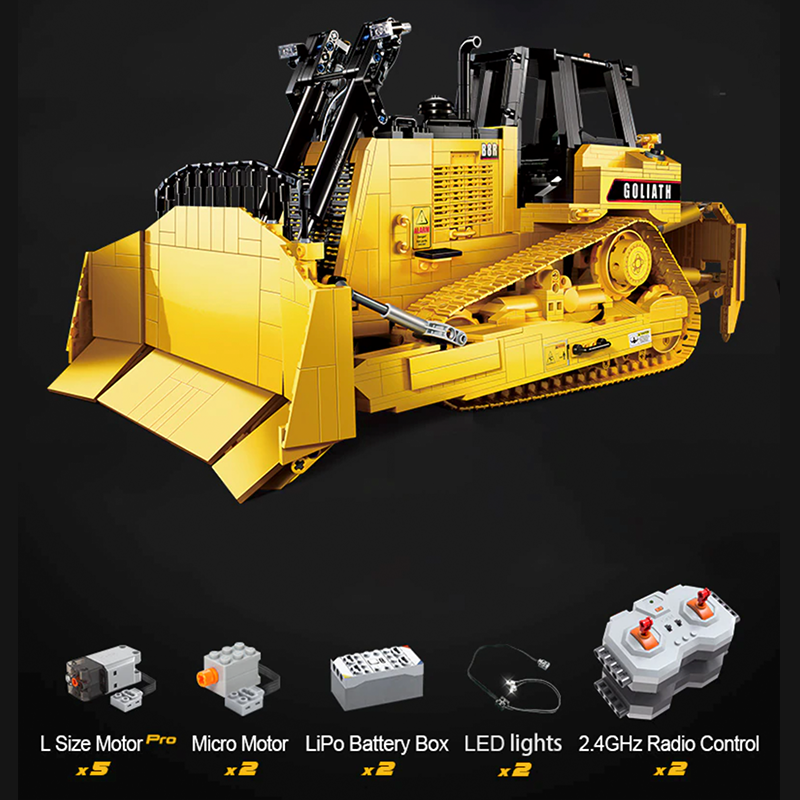 Remote Controlled Goliath Bulldozer 2825pcs