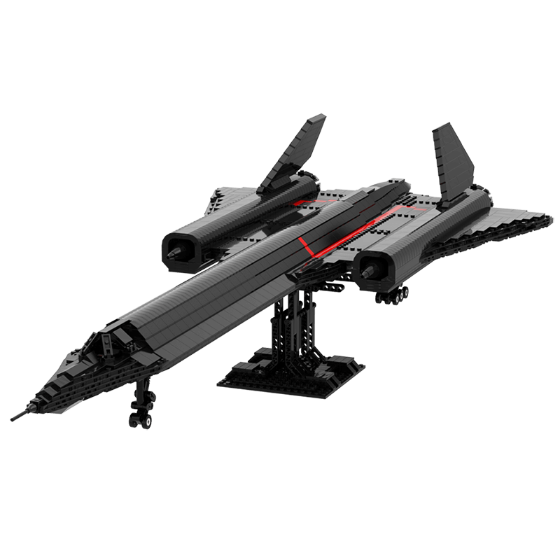 SR-71 Blackbird 1968pcs