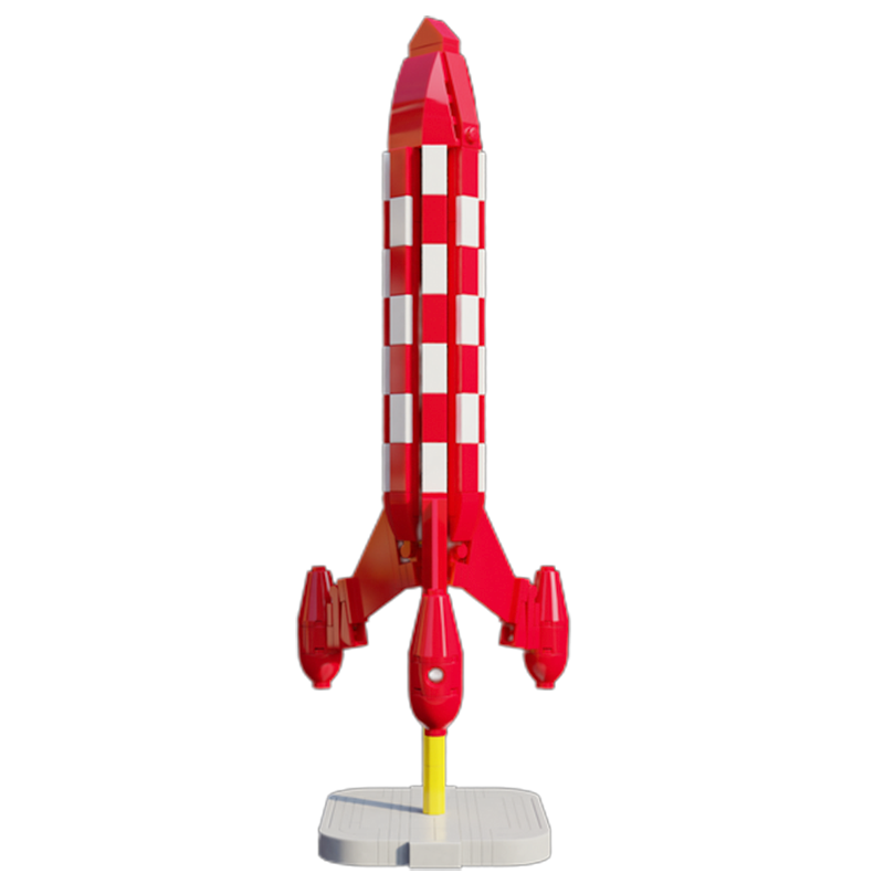 Red Moon Rocket 278pcs