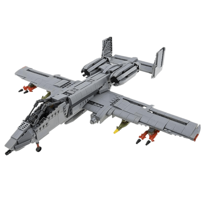 A-10 Ground Attack Aircraft 1049pcs