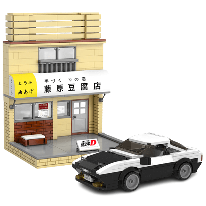 Initial D Fujiwara Tofu Shop & AE86 486pcs