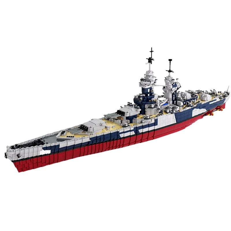 French Battleship Richelieu 10803pcs