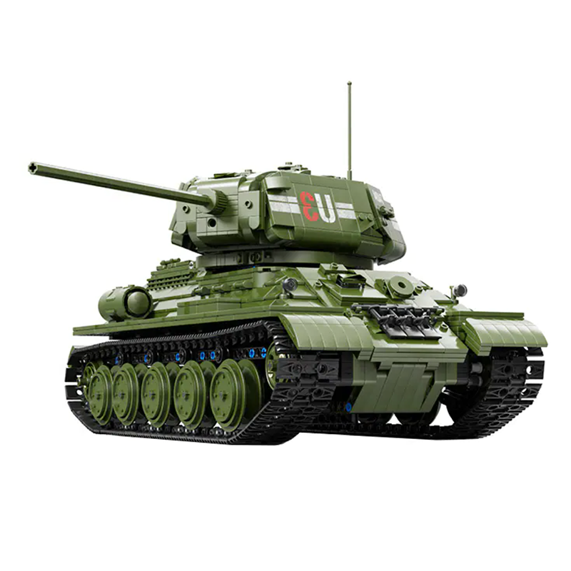 Remote Controlled T34 Tank 2051pcs