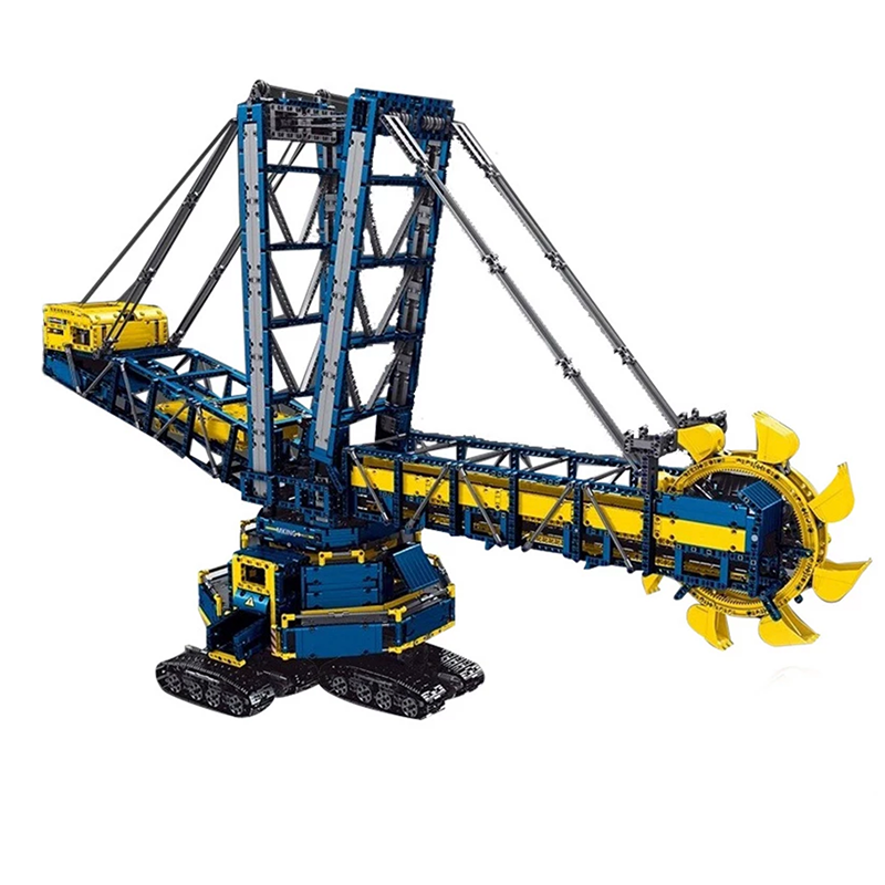 Remote Controlled Bucket Wheel Excavator 4587pcs