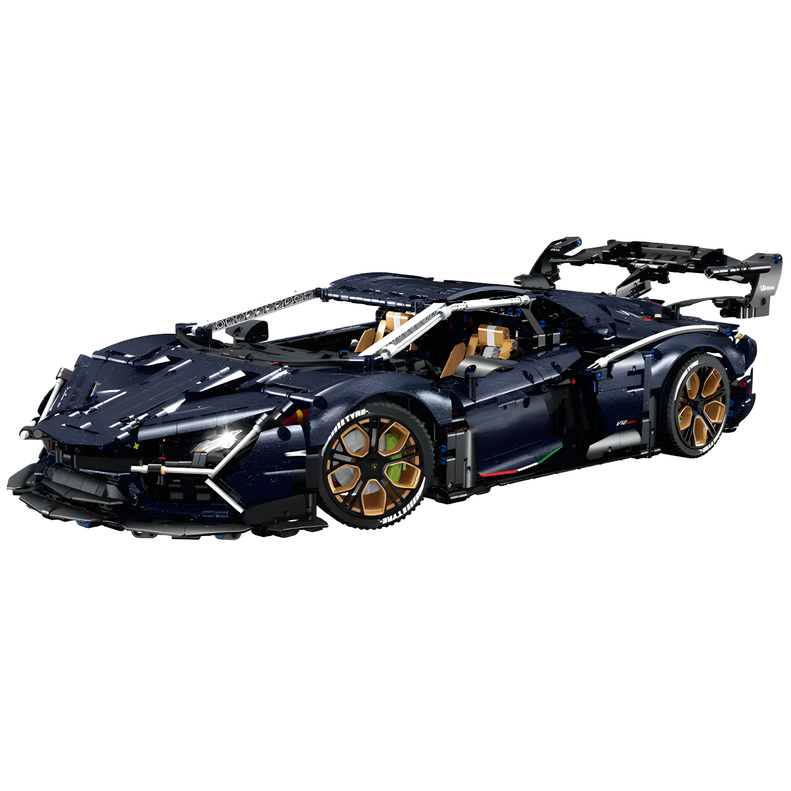 Limited Edition Flake Paint Supercar 4105pcs