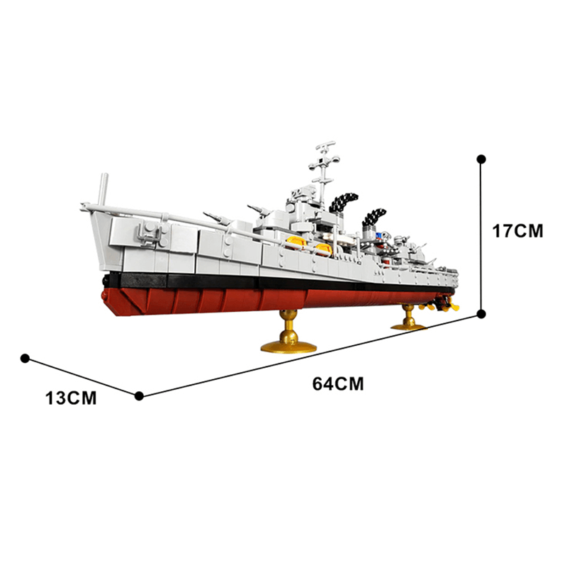 Fletcher-class Destroyer 2315pcs