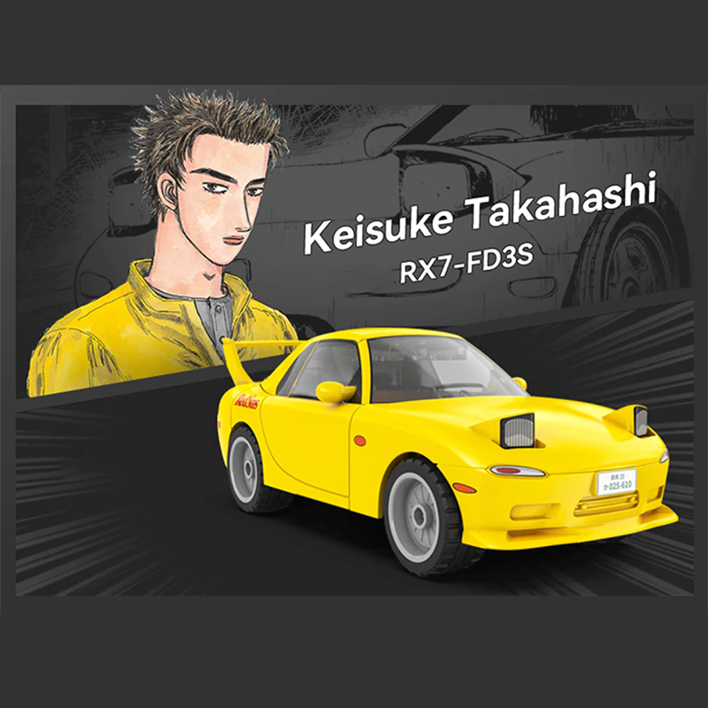 Initial D Usui Touge Parking Lot 1111pcs