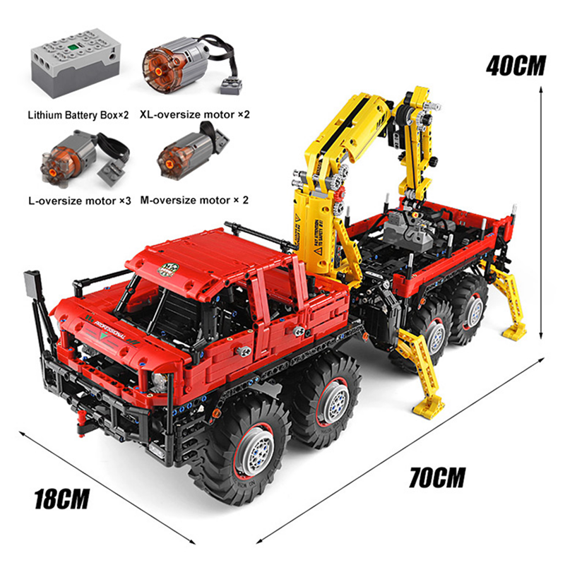 Remote Controlled Logging Truck 3068pcs