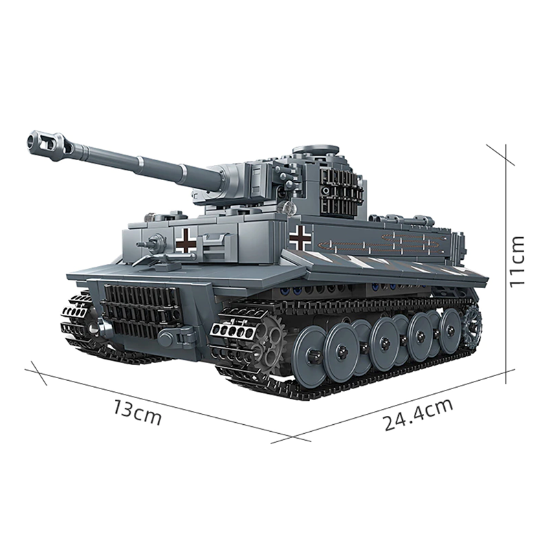 Remote Controlled Tiger Tank 800pcs