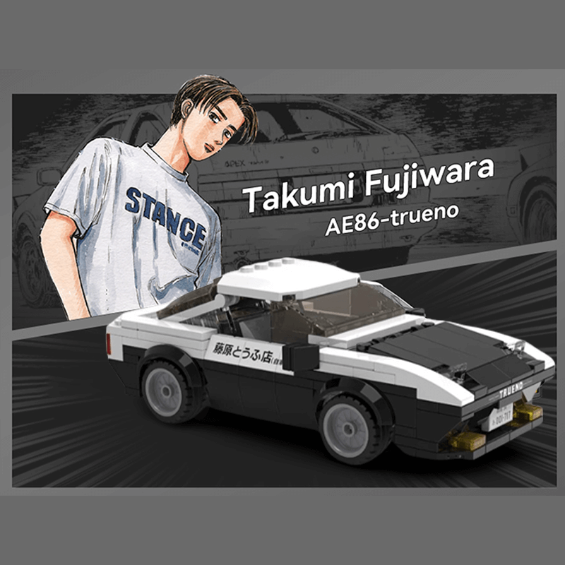 Initial D Fujiwara Tofu Shop & AE86 486pcs