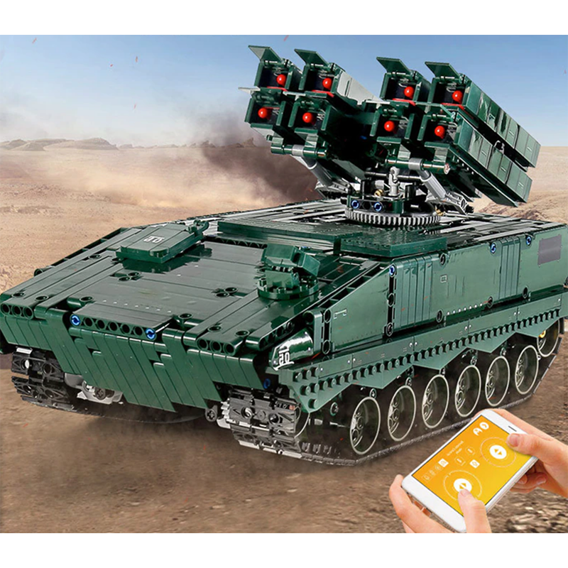 Remote Controlled Missile Shooter 1689pcs