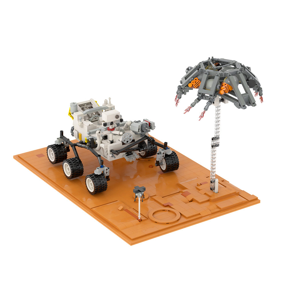 Mars Rover with Mars Base 1621pcs