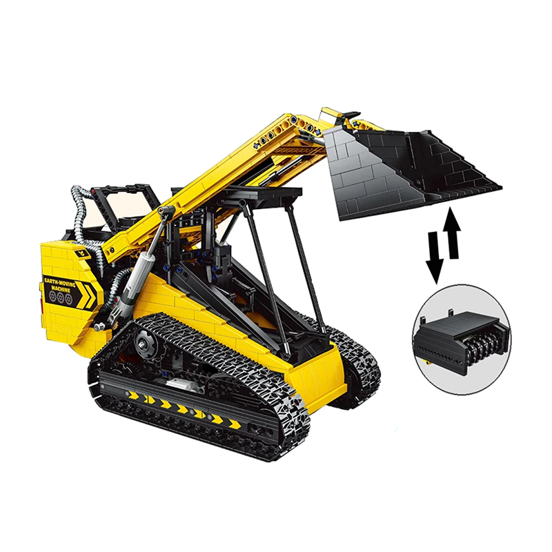 Remote Controlled Compact Track Loader 1800pcs