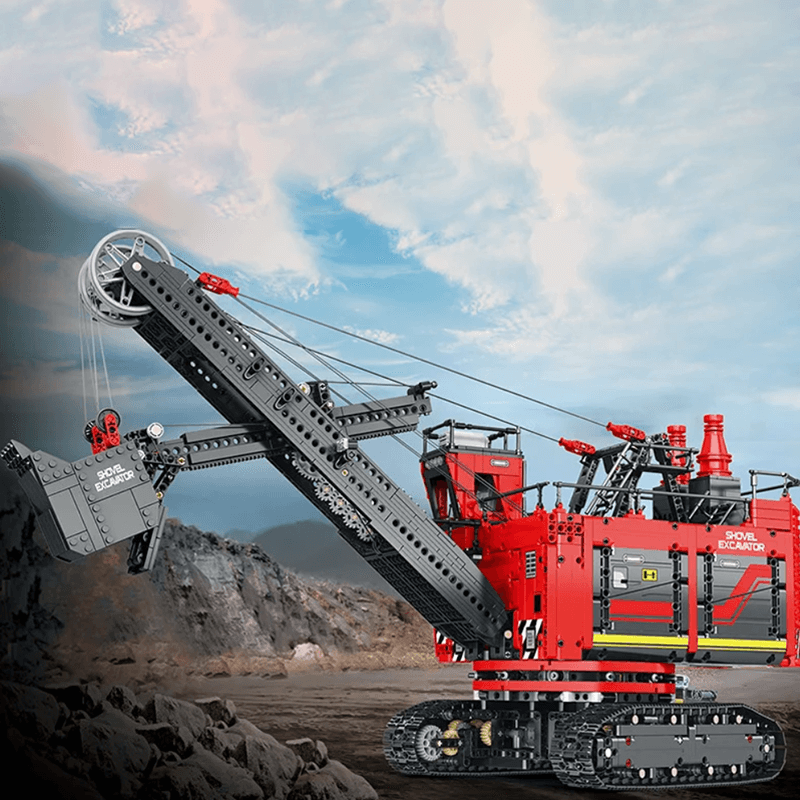 Remote Controlled Rope Shovel 2968pcs