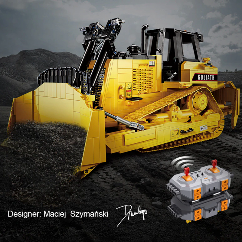 Remote Controlled Goliath Bulldozer 2825pcs