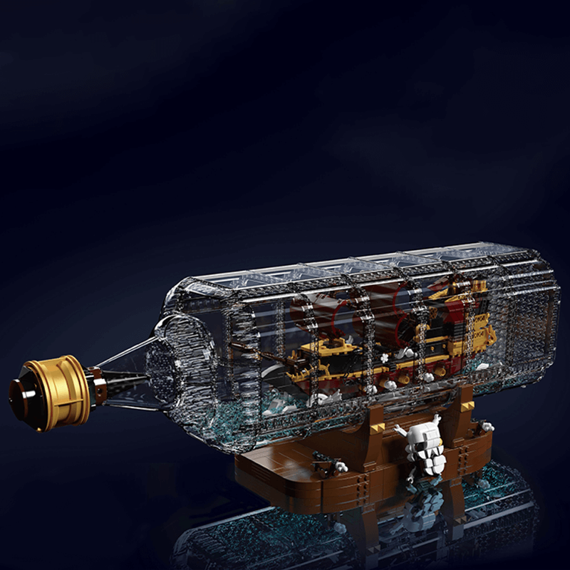 The Ultimate Ship In A Bottle 2487pcs