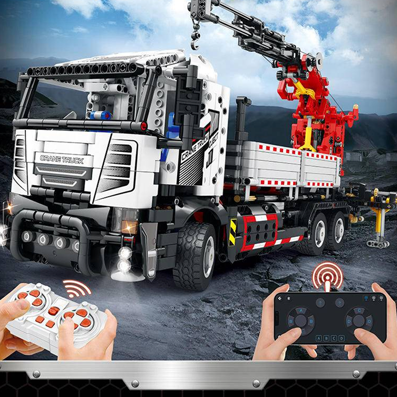 Remote Controlled Crane Truck 2327pcs