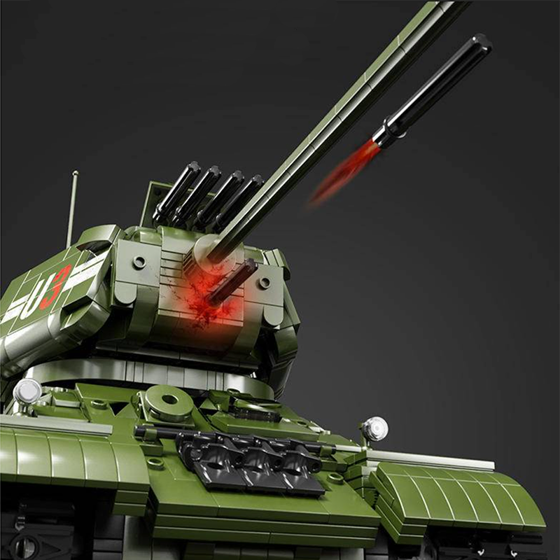 Remote Controlled T34 Tank 2051pcs