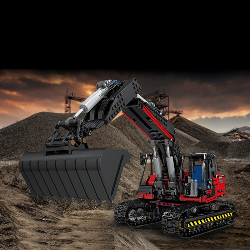 Remote Controlled Excavator 1827pcs