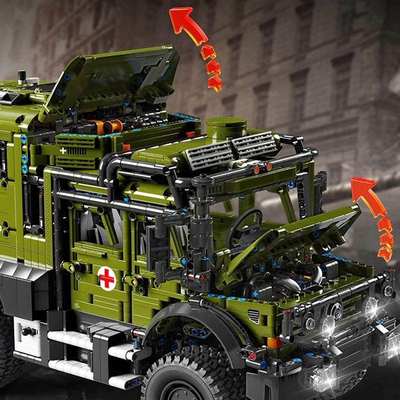 Armoured Military Ambulance 3849pcs