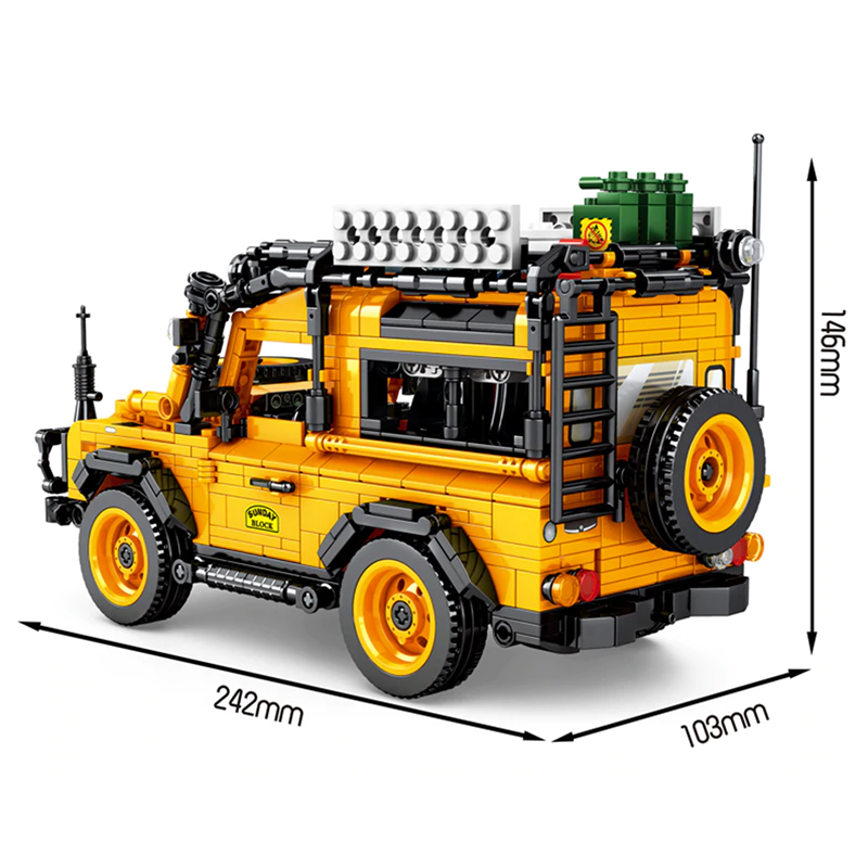 British Off Roader 1053pcs