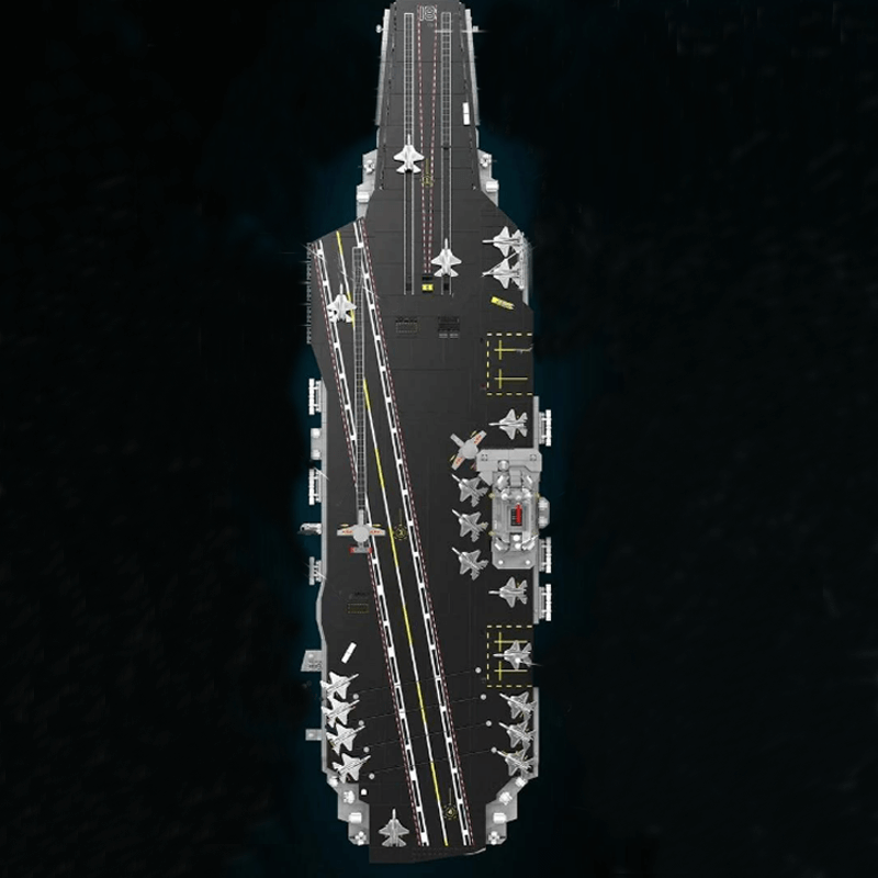 Aircraft Carrier 1:250 7017pcs