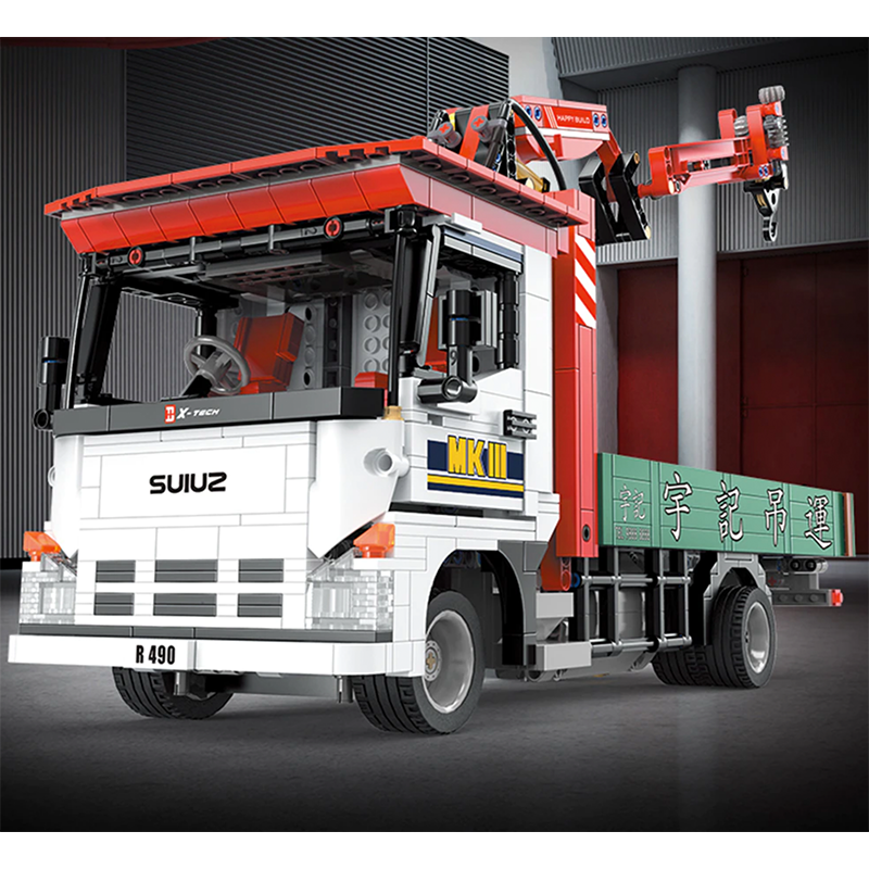 Remote Controlled Crane Truck 1476pcs