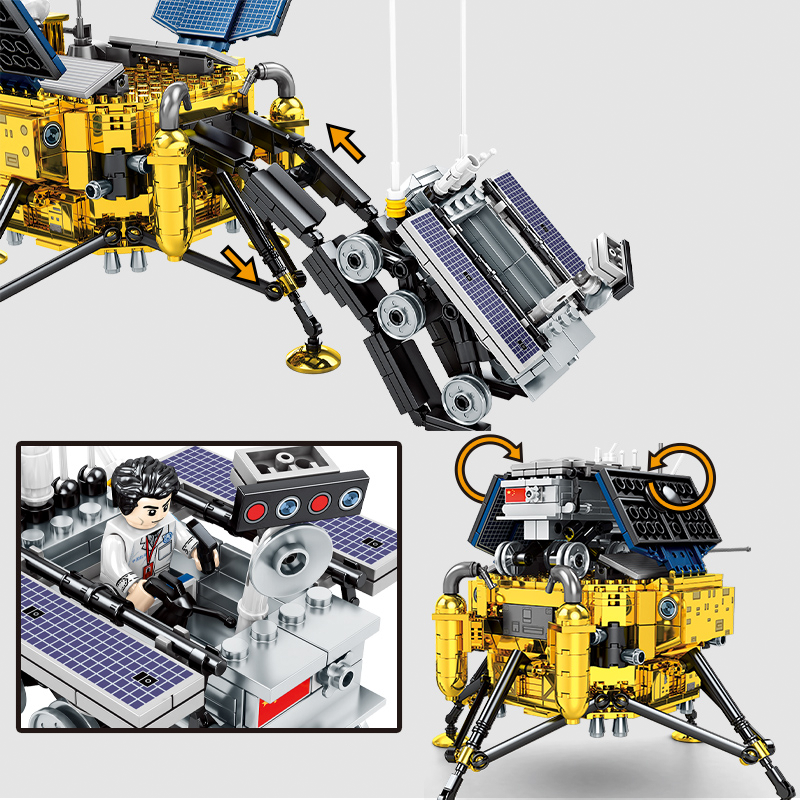 Lunar Probe 702pcs