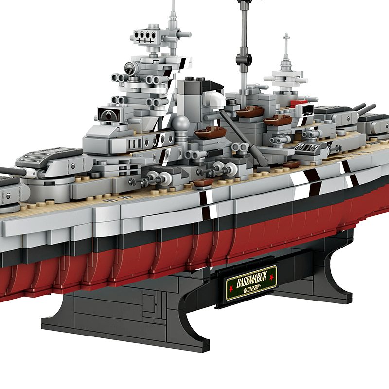 Bismarck Battleship 2080pcs