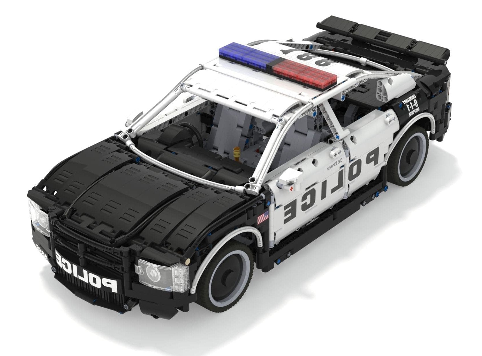 2020 Police Car 2855pcs