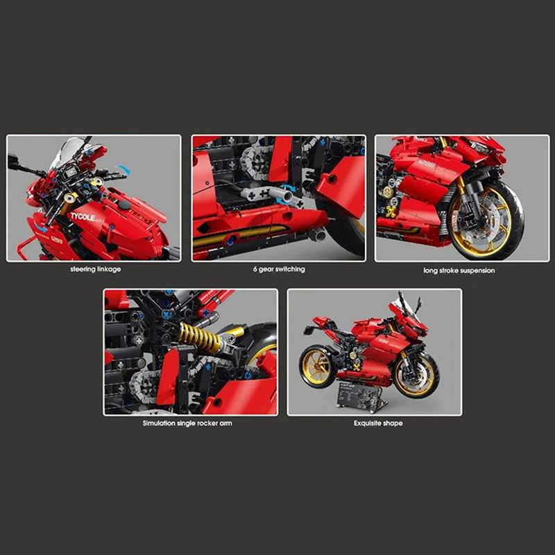 Sports Bike 1808pcs