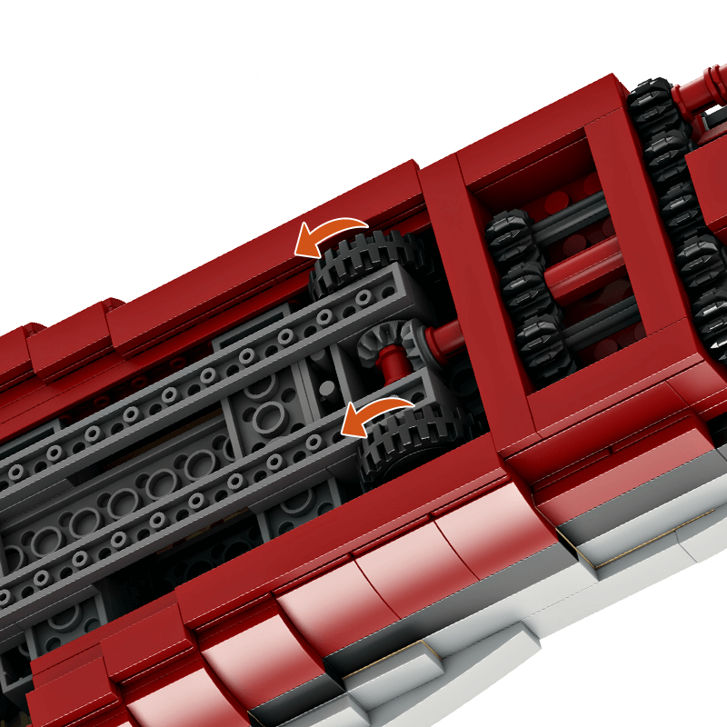 Bismarck Battleship 2080pcs