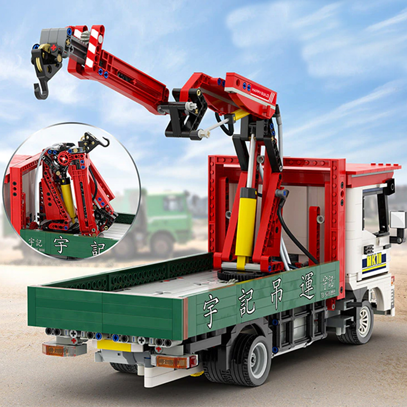 Remote Controlled Crane Truck 1476pcs