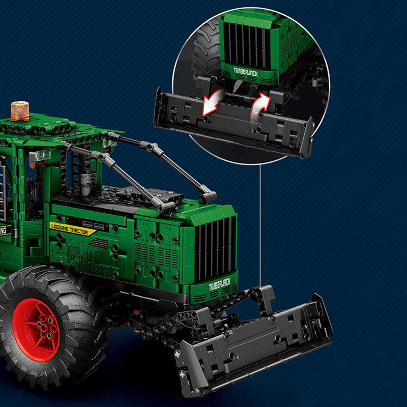 Skidder Tractor 1740pcs