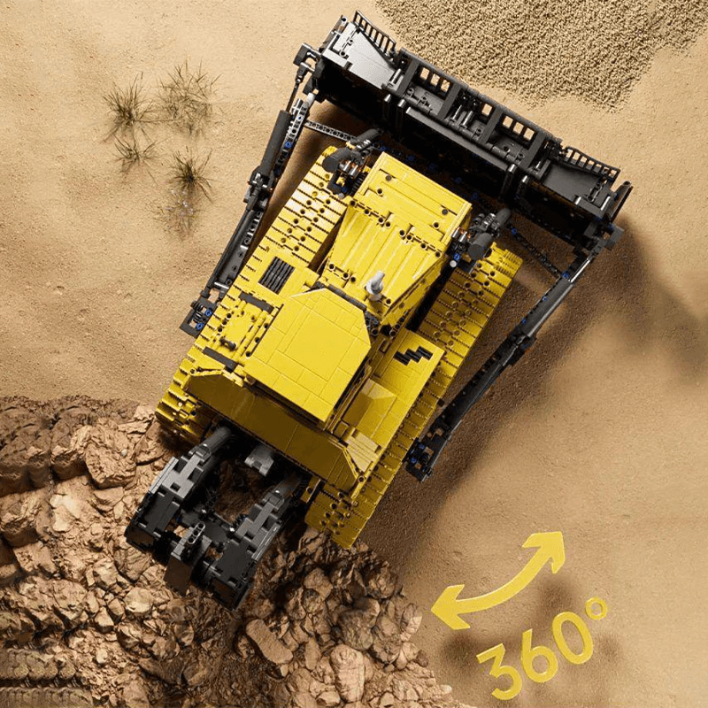 The Ultimate RC Bulldozer 3567pcs