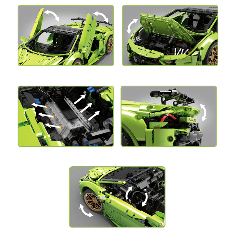 Remote Controlled Neon Evo Bull 3557pcs