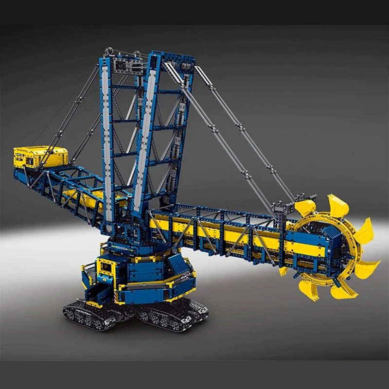 Remote Controlled Bucket Wheel Excavator 4587pcs